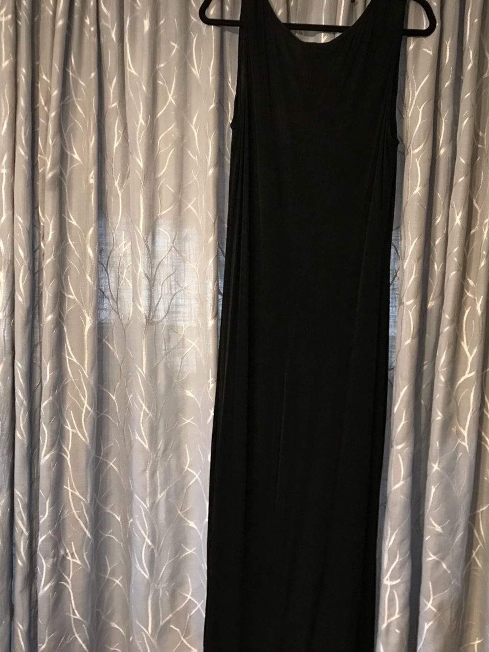 Sexy Slinky Timeless Coldwater Creek Black Dress PL